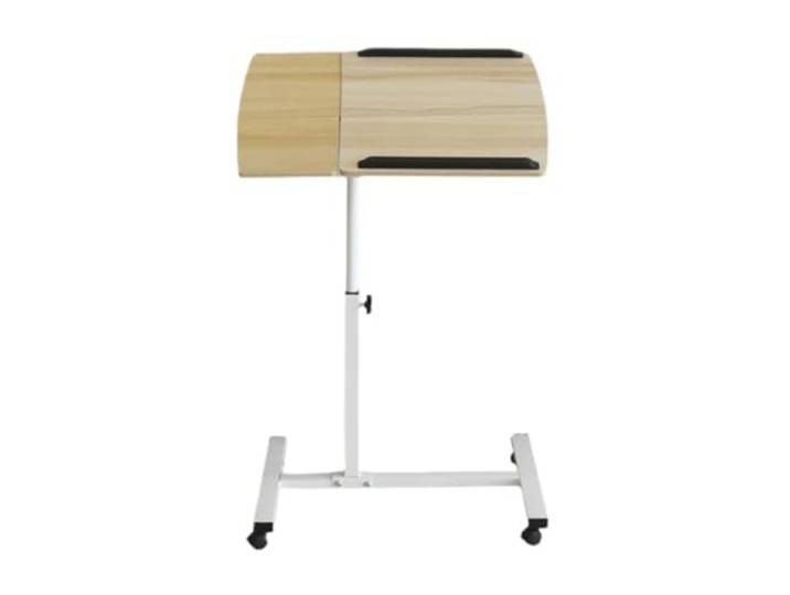 GTOULHH Überbetttisch Überbetttisch Mit Rädern Und Kippbaren Schreibtischplatten, Verstellbarer Rollender Laptoptisch, Überbett-Schreibtischtablett Sofa Beistelltisch für Zuhause