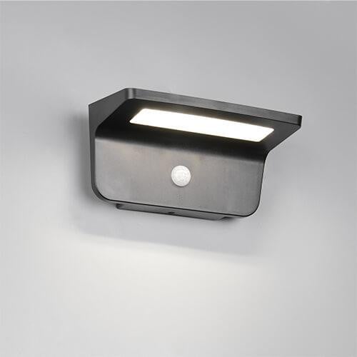 TRIO Atico Solar wandlamp met bewegingssensor