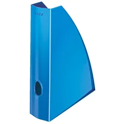 LEITZ Stehsammler WOW Polystyrol blau , DIN A4