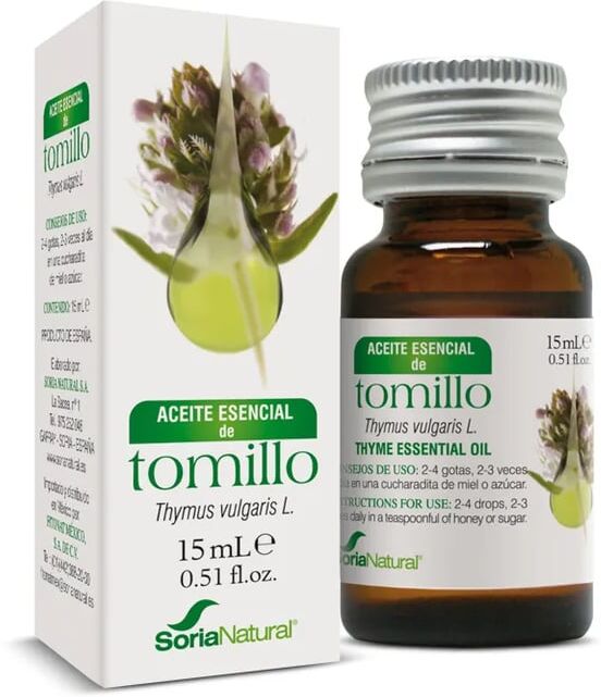 Soria Natural Aceite Esencial De Tomillo 15ml