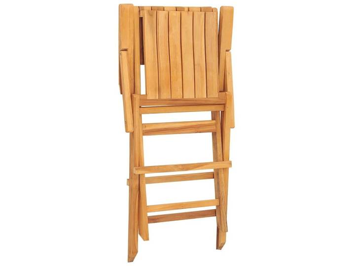 furnicato Gartenstuhl 6er Set Klappbare Gartenstühle Naturholz 55x62x90 cm (6 St), Witterungsbeständige Sitzgruppe mit praktischer Klappfunktion