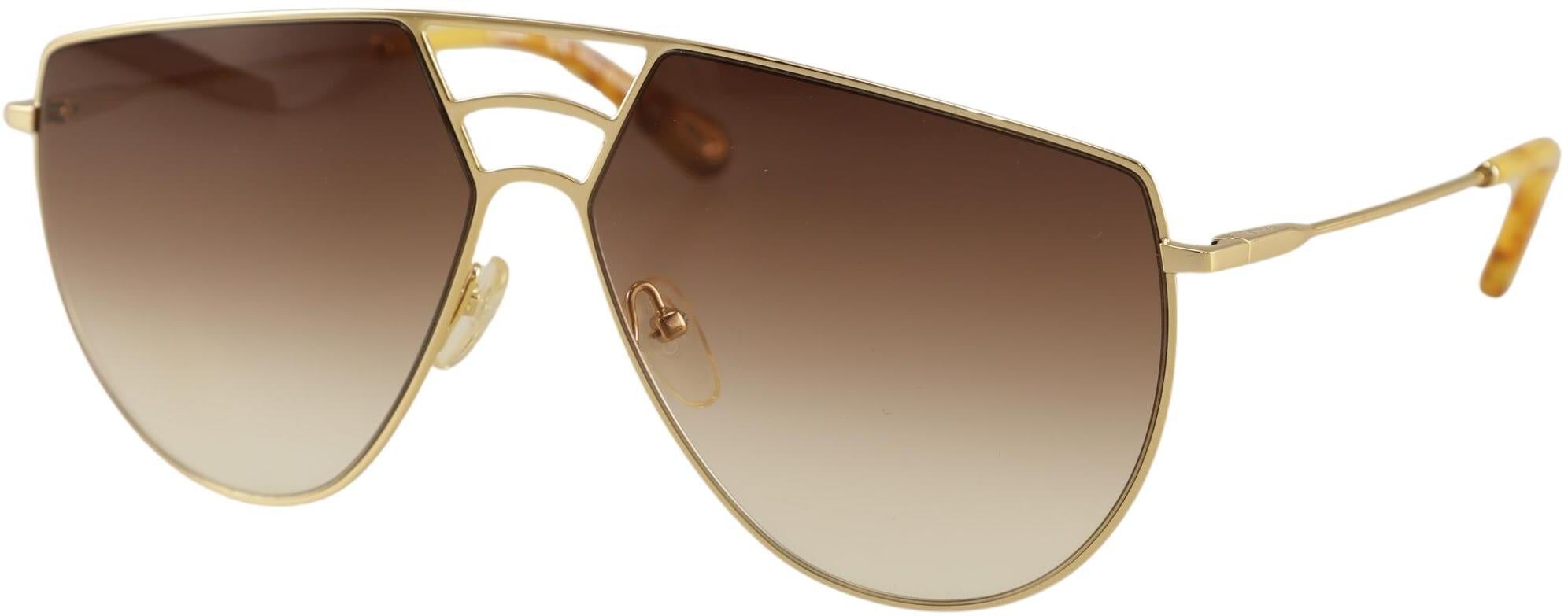 Chloe Damen Sonnenbrille, Braun - Second Hand