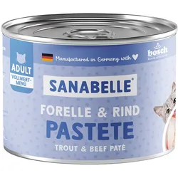 Sanabelle Forelle & Rind + Lachsöl 6x195 g