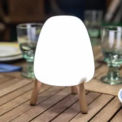 Aktion: Nur noch angezeigter Bestand verfügbar: New Garden ROCKET 20 TOUCH TISCHLAMPE weiss Akku