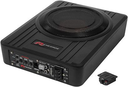 Renegade RS800A aktiver Subwoofer Einbaulautsprecher