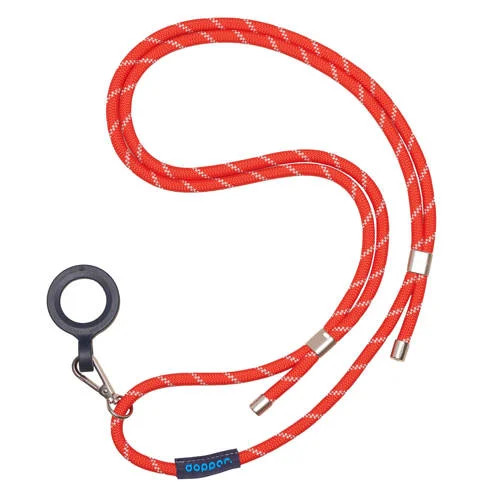Dopper Cord verstelbaar - Silver Red - compatibel met elke Dopper