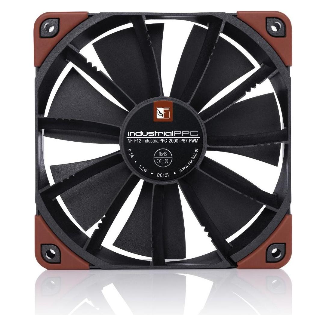 Noctua NF-F12 indu.2000 IP67 120x120x25 NF-F12 industrialPPC-24V-2000 SP IP67PWM (120 mm, 1x) (NF-F12 industrialPPC-24V-2000)