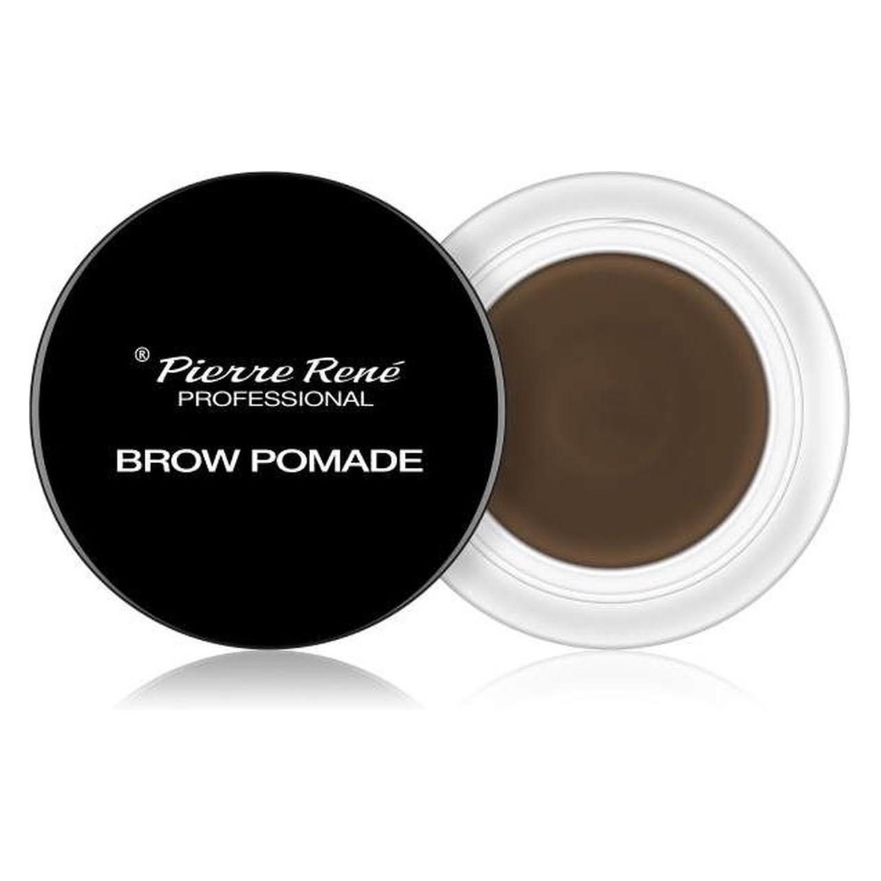 Pierre Rene Professional PIERRE RENE Brow Pomade pomada do brwi Brown 02 4g (Braun 02) (3700467842430)