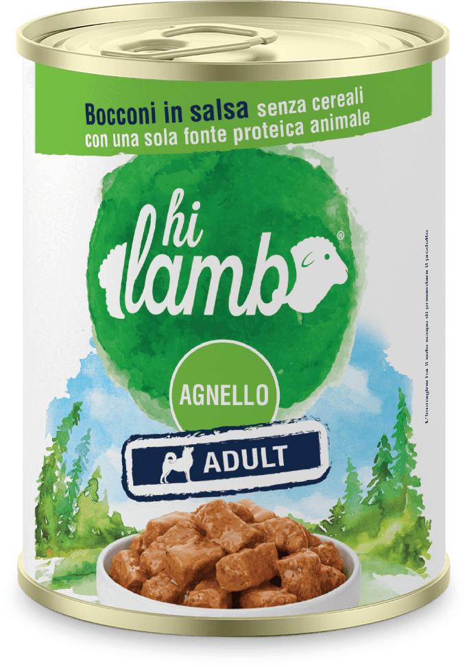 Hi Lamb Dog Adult Bocconi all'Agnello 415GR