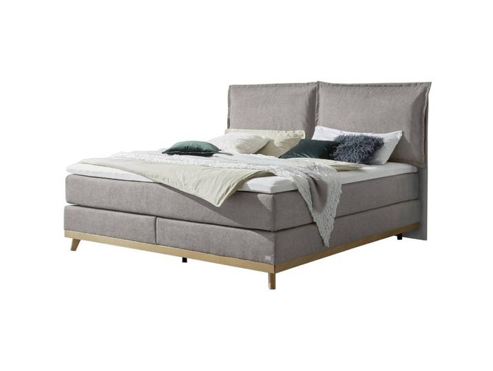 Hasena Boxspringbett Imelda grey Stoff 160 x 200 cm