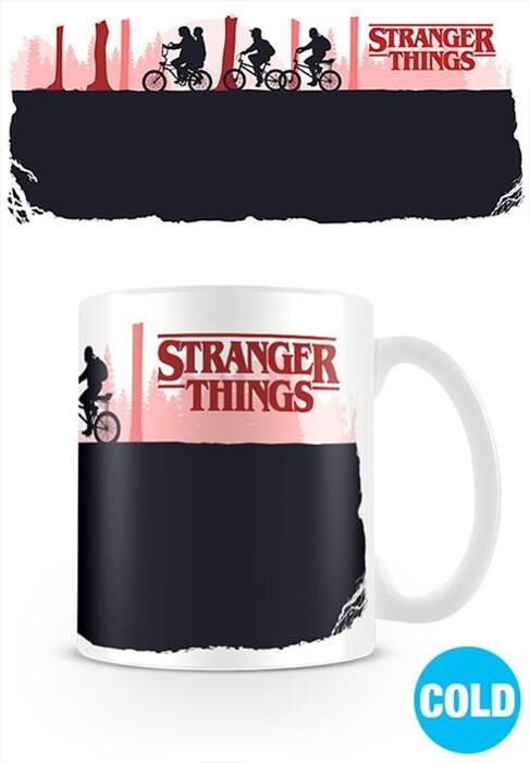 Pyramid Stranger Things Tazza Termosensibile Upside Down-multicolore