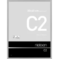 Bilderrahmen C2 30 x 40 cm Aluminium Silber