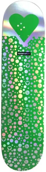 Skateboard Deck Heart Supply Upward (8" - Polkahearts)