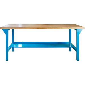ADB Werkbank Profi 1500, 42510, mit Ablageboden, 150 x 85 x 75 cm
