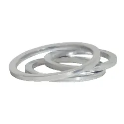 KS Tools Aluminium-Dichtungen für Ölablassschrauben, 25er-Pack - 150.1448