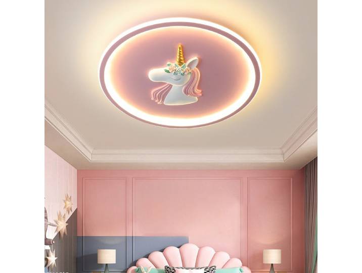 DINDALLED Lampe à suspension LED moderne adaptée à la chambre des enfants salon étude décoration de la maison luminaires d'intérieur
