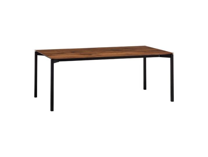 Ausziehtisch California, Edition, nussbaumfarbig, Holz