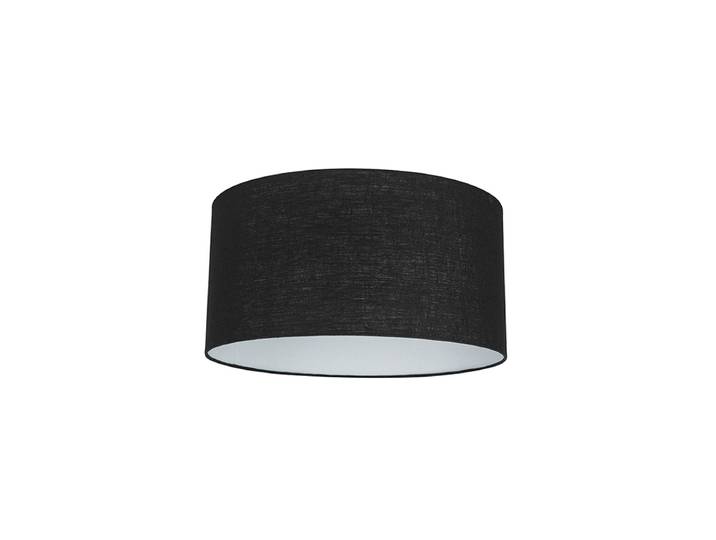 Abat-jour en tissu noir 50/50/25