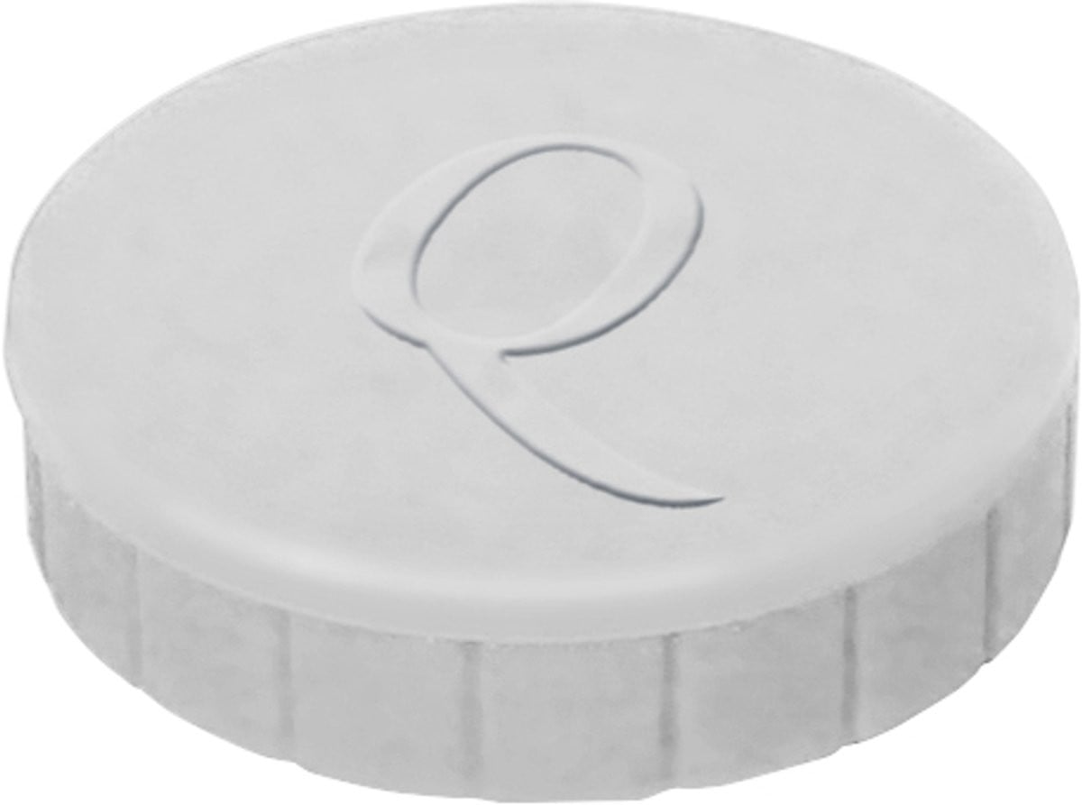 Quantore Magneet 32mm 800 gram wit 10 stuks