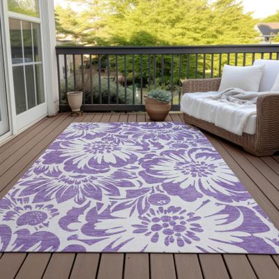 Addison Rugs Machine Washable Indoor/ Outdoor Whimsy Floral Chantille Rug