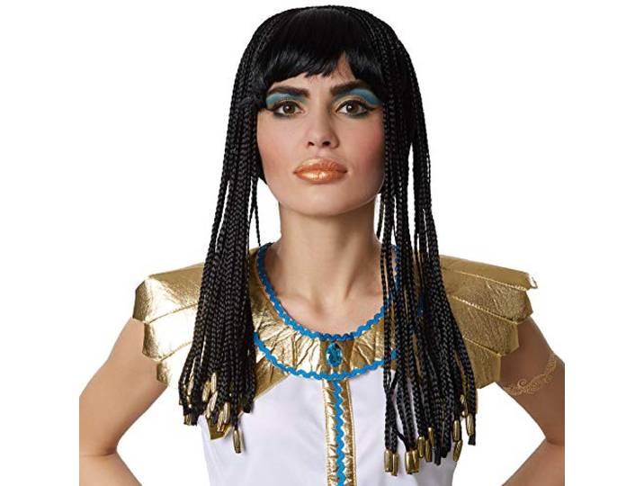 Dressforfun pruik Cleopatra lang