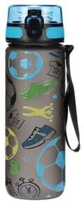 Universal Stock Soccer Print Sports Water Bottle Leak Proof Flip Top Water Bottle For Gym, School & Travel 750 Ml B