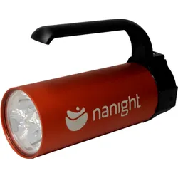 Nanight - Tauchlampe Sport 2 mit Ladeanschluss - Farbe: Rot