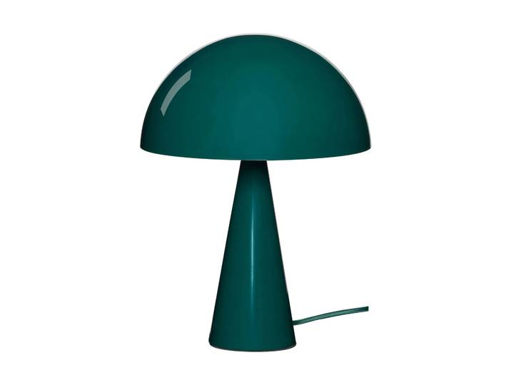 Hübsch Mush Tischleuchte Dark green, Mini 34 cm