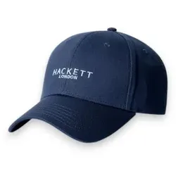 Hackett London für Herren. HM0400074 Mütze Contrast Brand marineblau (OSFA), Lässig, Baumwolle