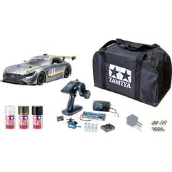 Tamiya TT-02 Mercedes Benz AMG GT3 1:10 RC Modellauto Elektro Straßenmodell Allradantrieb (4WD) Bausatz Spar-Set 2,4 GHz Exklusiv Set 331058639