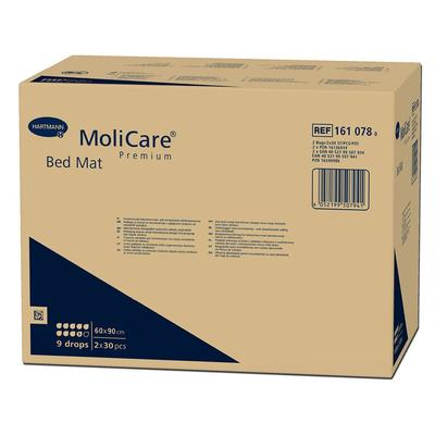 Molicare Premium Bed Mat 9 Tropfen 60x90 cm 2x30 St Unterlagen
