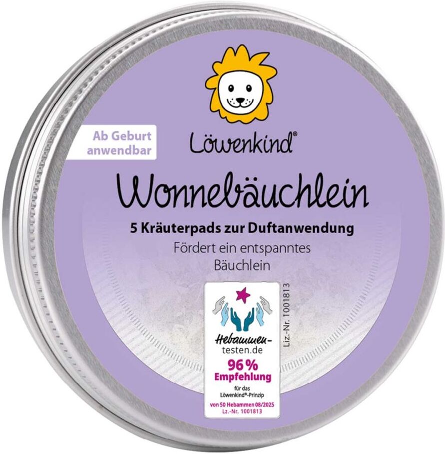 Löwenkind Wonnebäuchlein-Pad 5er-Dose 5stk