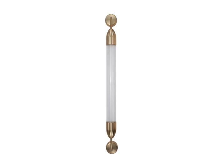 Umage Lemon Squeeze Wall lange Wandleuchte Single plated brass