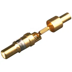 MIX-STG CO - D-SUB-Einzelkontakt, Koax, Stecker, 50 Ohm, gerade