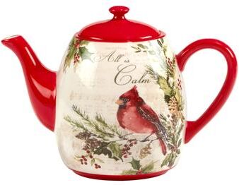 Certified International Silent Night Teapot, 40 oz.
