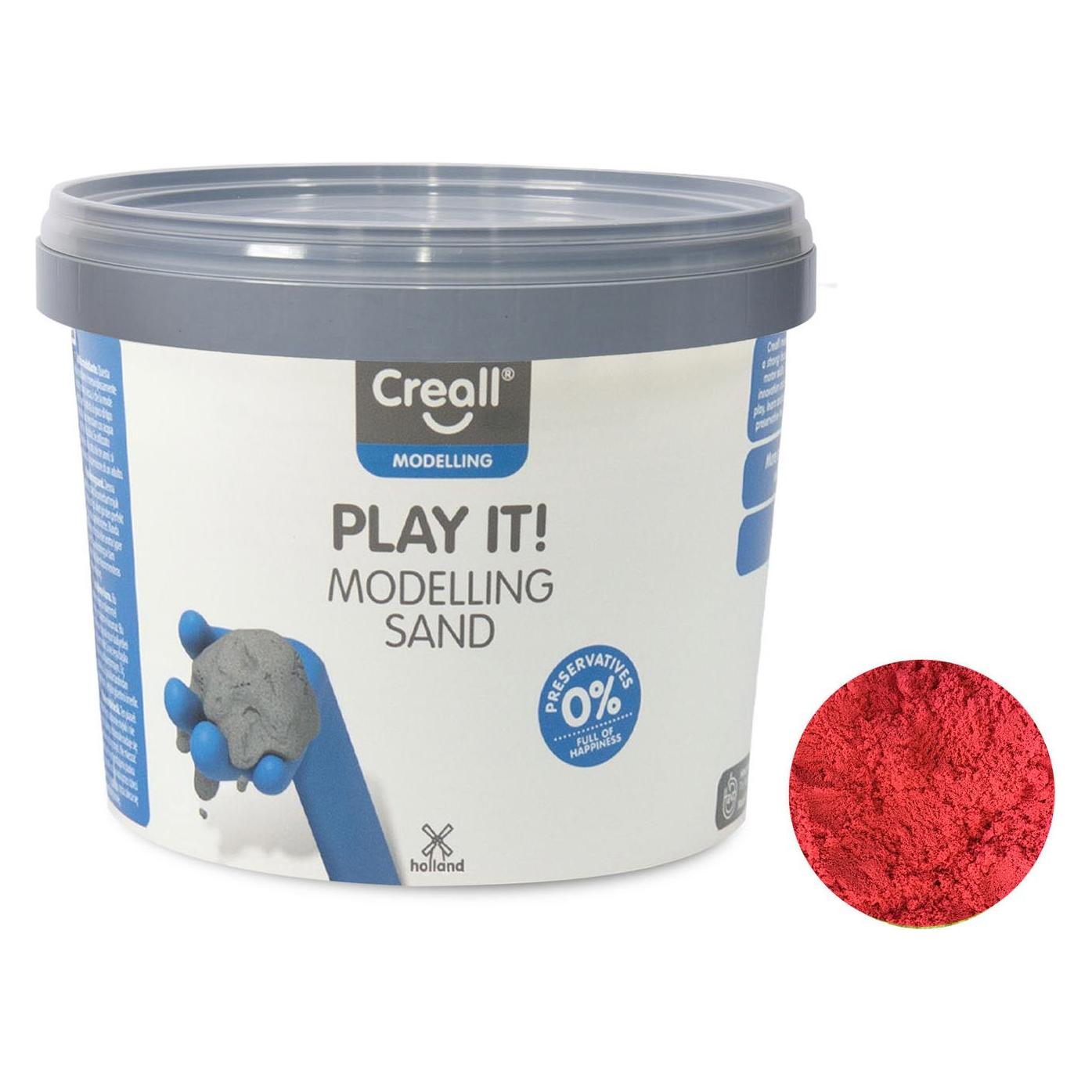 Creall Play It Play Sand Rot (19795266)