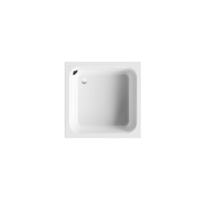 Bette BetteDelta Duschwanne 5960-004AR 90x80x28cm, Antirutsch, edelweiß