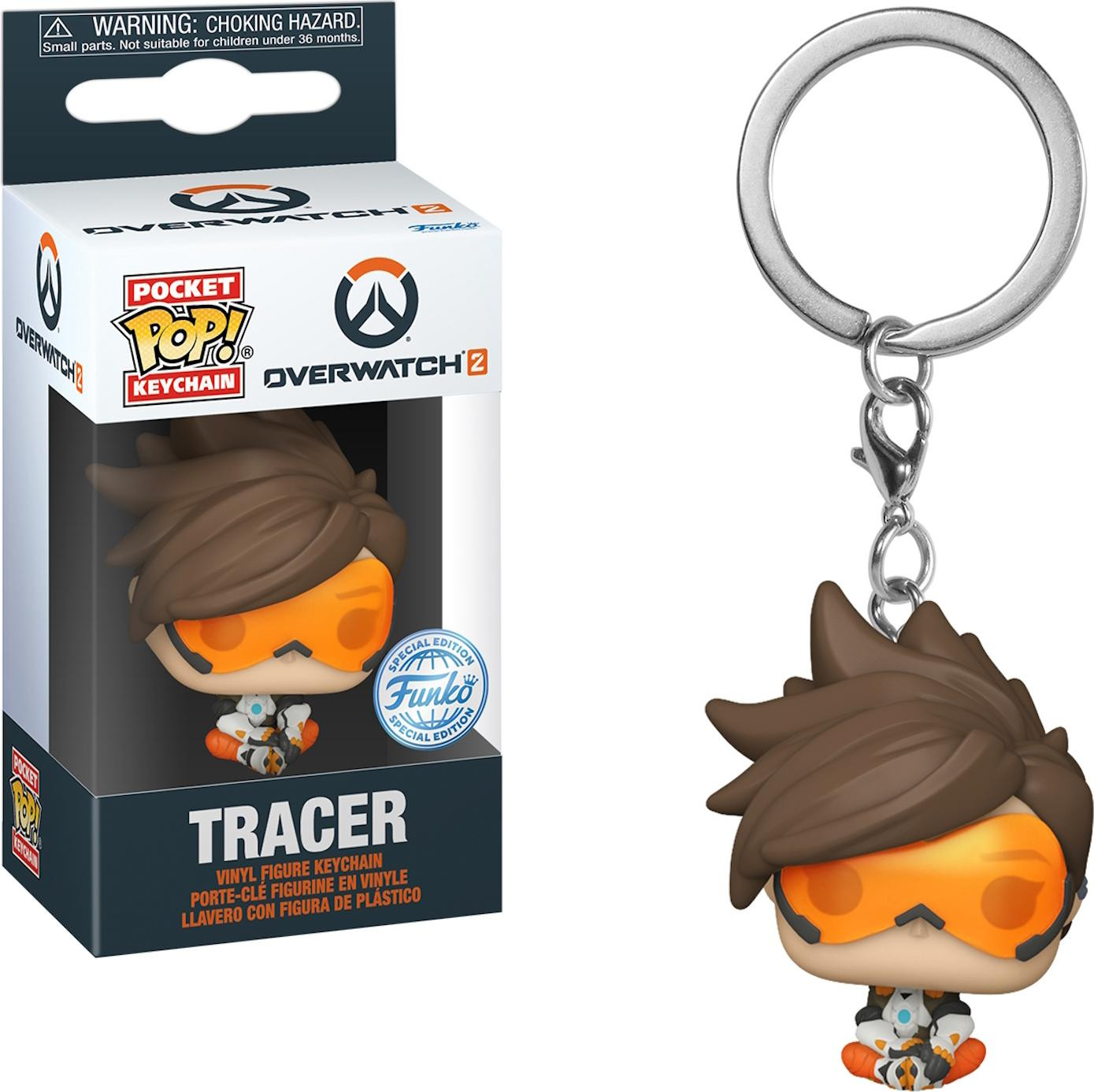Funko Overwatch 2 Tracer Special Edition Funko Pocket POP! Sleutelhanger