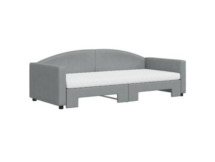 KTHLBRH Einzelbett aus schwarzem Metall, 75 x 190 cm, mit Lattenrost Untergestell mit Kopfteil, Stahlrahmen, Unterraum, Gäste, Zimmer