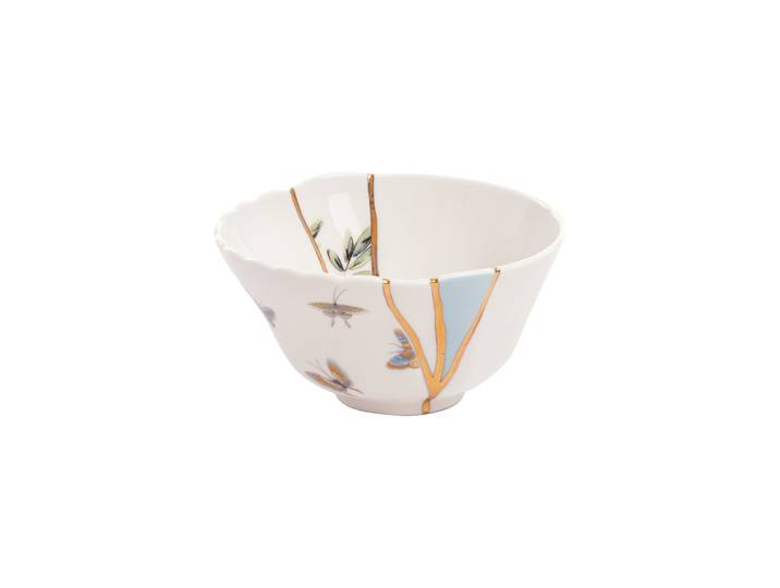 Seletti - Bol Kintsugi - Blanc - Or - Designer Marcantonio