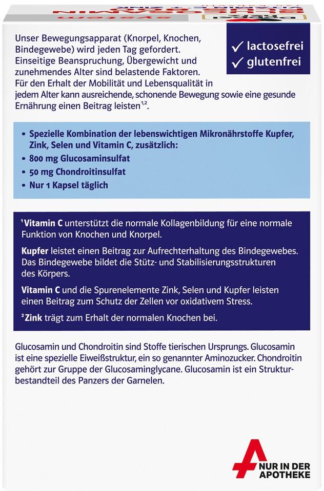 Doppelherz® system Doppelherz Glucosamin Plus 800 system Kapseln 120 St