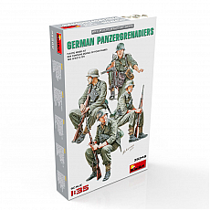 MiniArt - German Panzergrenadiers - 1:35 - 4 Figuren 310838