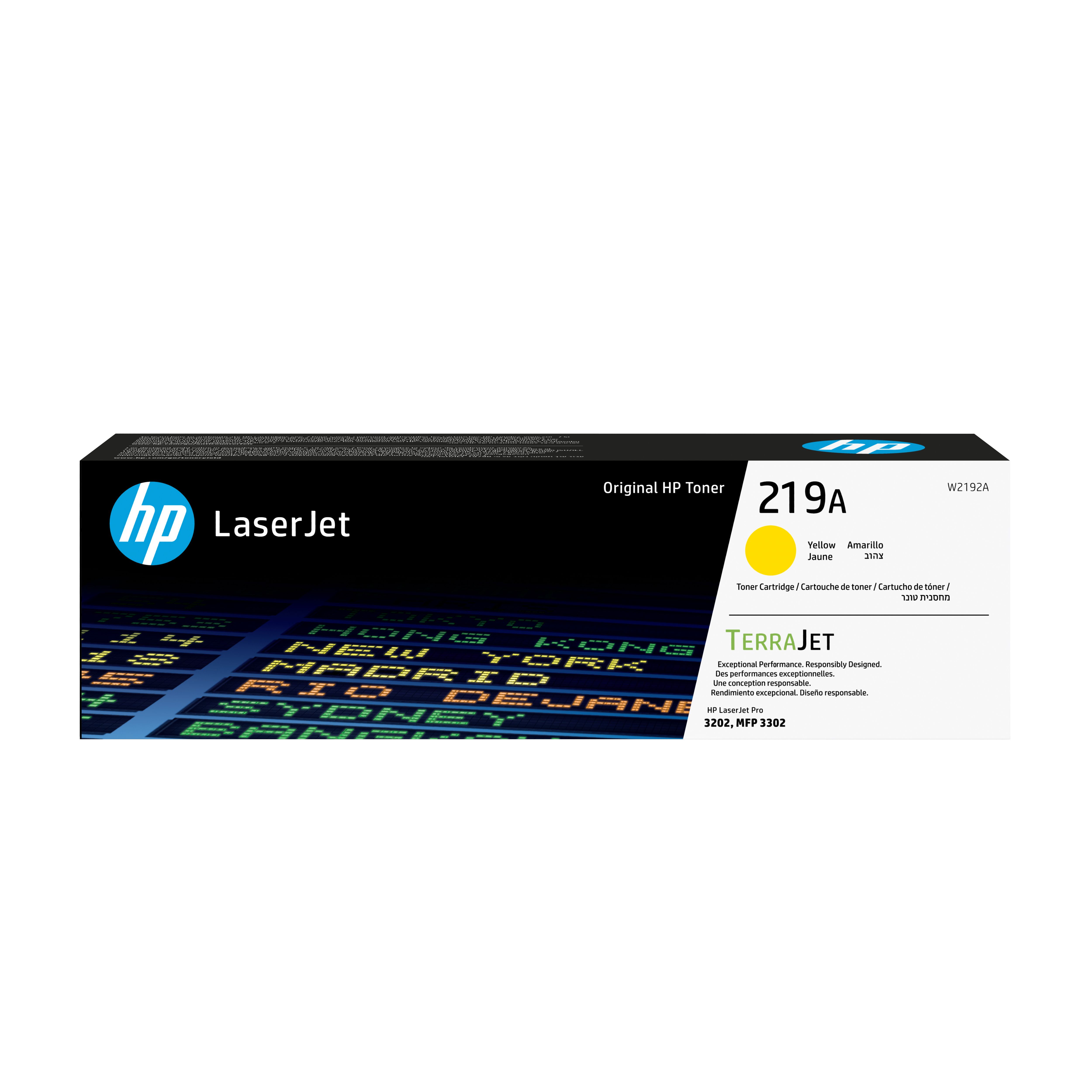 HP Nr.219A originale Druckerpatronen Gelb W2192A