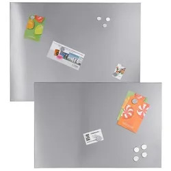 Zeller Magnettafel 40,0 x 60,0 cm silber silber, 40x60 cm