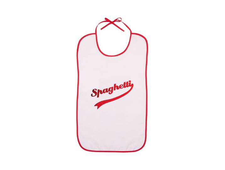 Tiseco 9218SPAGHETTI Schürze Weiss