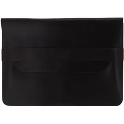 Buckle & Seam Terra Leather Laptop Sleeve, Notebooktasche, Braun