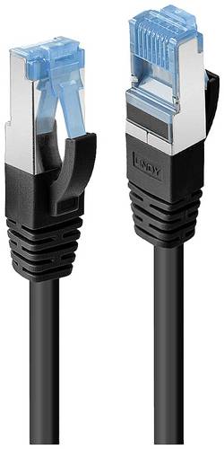 LINDY 47176 RJ45 Patchkabel CAT 6 S/FTP 0.50m Schwarz