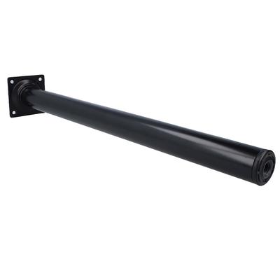 MS Beschläge Moderne Möbelstütze 600mm Schwarz ø 30mm Tischstütze Möbelfuss Sofafuss Bettfuss