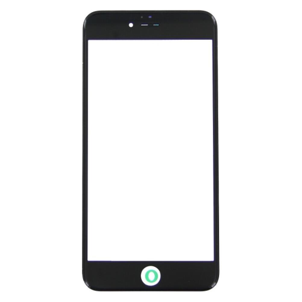 OEM Touch Glas mit Rahmen und OCA für iPhone 6 Plus schwarz (Display, Apple iPhone 6 Plus) (25448040)