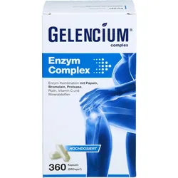 Gelencium Enzym Complex Hochdosiert mit Bromelain 360 ST